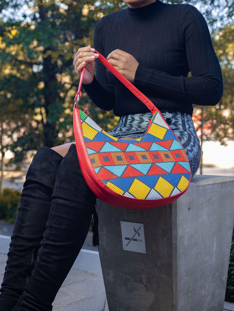 Classic Crescent Bag - Redline – eYami
