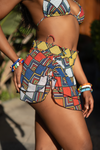 Unomndindi - Mini Skirt (Original print)