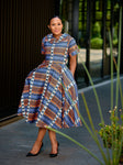 Nombuso Dress - Flame Print