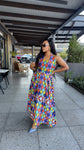 Nomzamo Dress - Rainbow Print